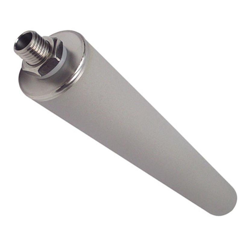 <b>External Thread Interface Oil Gas Metal Titanium Powder Sintered Filter</b>