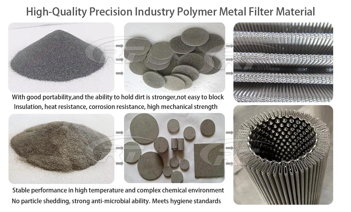 Stainless Steel Mesh Polymer Melt Return Suction Candle Oil Filter