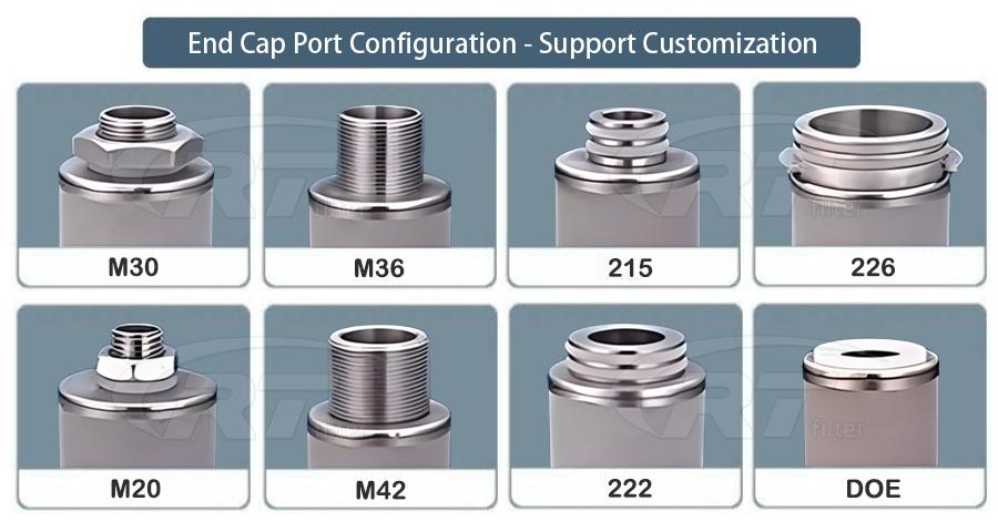 Porous Biomedical Titanium Powder Sintered Filter